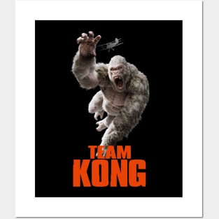 Godzilla vs Kong - Official Team Kong Neon Posters and Art